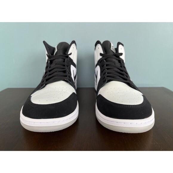 Nike Air Jordan 1 Mid SE "Diamond Shorts" Men's Size 13 DH6933-100 - Picture 6 of 10